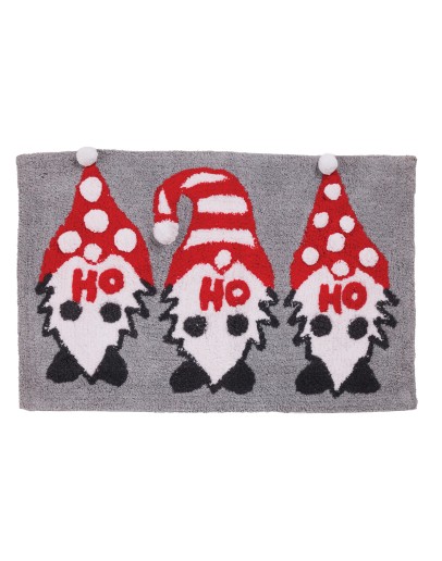 DAS HOME ΤΑΠΕΤΟ ΜΠΑΝΙΟΥ 50Χ80 CHRISTMAS 0851 GREY