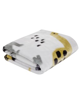 DAS BABY ΚΟΥΒΕΡΤΑ VELOUR ΚΟΥΝΙΑΣ RELAX 4977 MINT, TAUPE