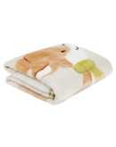 DAS BABY ΚΟΥΒΕΡΤΑ VELOUR ΚΟΥΝΙΑΣ RELAX 4978 BEIGE, TERACOTTA