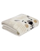 DAS BABY ΚΟΥΒΕΡΤΑ VELOUR ΚΟΥΝΙΑΣ RELAX 4979 TAUPE