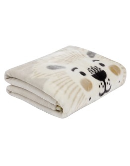 DAS BABY ΚΟΥΒΕΡΤΑ VELOUR ΚΟΥΝΙΑΣ RELAX 4979 TAUPE