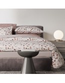 DAS HOME ΣΕΤ ΠΑΠΛΩΜΑΤΟΘΗΚΗ ΥΠΕΡΔΙΠΛΗ HAPPY FLANNEL 9681 BEIGE, BROWN