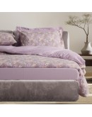DAS HOME ΣΕΤ ΠΑΠΛΩΜΑΤΟΘΗΚΗ ΜΟΝΗ HAPPY FLANNEL 9682 GREY, LILAC