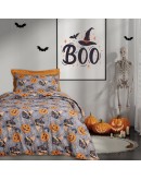 DAS KIDS ΣΕΤ ΠΑΠΛΩΜΑΤΟΘΗΚΗ ΜΟΝΗ 4968 GREY, ORANGE