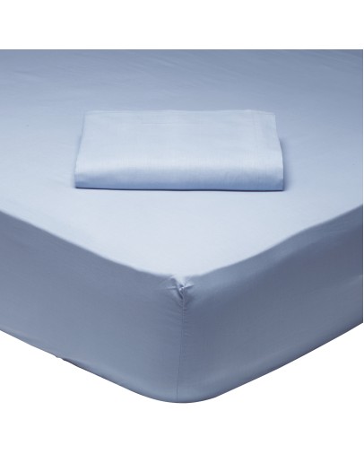 DAS HOME ΣΕΝΤΟΝΙ ΥΠΕΡΔΙΠΛΟ ΜΕ ΛΑΣΤΙΧΟ 160Χ200+35 BABY BLUE 1005 BABY BLUE