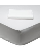 DAS HOME ΣΕΝΤΟΝΙ ΥΠΕΡΔΙΠΛΟ ΜΕ ΛΑΣΤΙΧΟ 160Χ200+35 ARTIC WHITE 1001 ARTIC WHITE