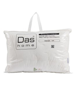 DAS HOME ΑΡΩΜΑΤΙΚΟ ΜΑΞΙΛΑΡΙ WOODWORM 50Χ70 1428 WHITE