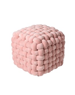 DAS HOME ΔΙΑΚΟΣΜΗΤΙΚΟ ΠΟΥΦ 43Χ43Χ40 2273 NUDE