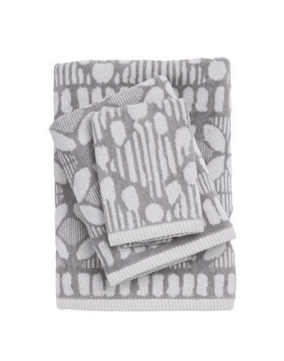 DAS HOME ΣΕΤ ΠΕΤΣΕΤΕΣ 3ΤΕΜΑΧΙΑ DAILY 0797 GREY