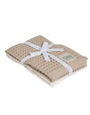 DAS HOME ΣΕΤ ΠΟΤΗΡΟΠΑΝΑ 2ΤΜΧ 40Χ60 0800 BEIGE, IVORY