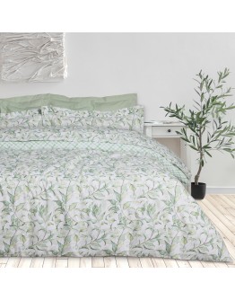 DAS HOME ΣΕΤ ΣΕΝΤΟΝΙΑ ΥΠΕΡΔΙΠΛΑ DAILY 3173 GREEN, WHITE