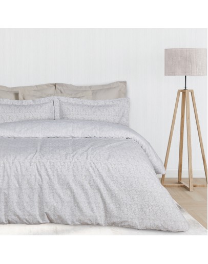 DAS HOME ΣΕΤ ΣΕΝΤΟΝΙΑ ΜΟΝΑ HAPPY 9678 TAUPE, WHITE