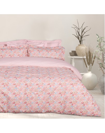 DAS HOME ΣΕΤ ΣΕΝΤΟΝΙΑ ΜΟΝΑ HAPPY 9671 PINK, SALMON