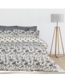 DAS HOME ΣΕΤ ΣΕΝΤΟΝΙΑ ΜΟΝΑ ΜΕ ΛΑΣΤΙΧΟ CASUAL 5429 ECRU, GREY