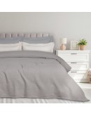 DAS HOME ΚΟΥΒΕΡΤΑ ΠΙΚΕ 240X260 0496 GREY