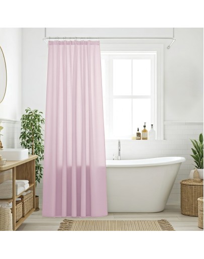 DAS HOME ΚΟΥΡΤΙΝΑ ΜΠΑΝΙΟΥ 240X180 0806 NUDE