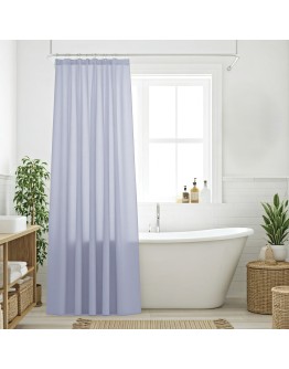 DAS HOME ΚΟΥΡΤΙΝΑ ΜΠΑΝΙΟΥ 240X180 0804 BLUE