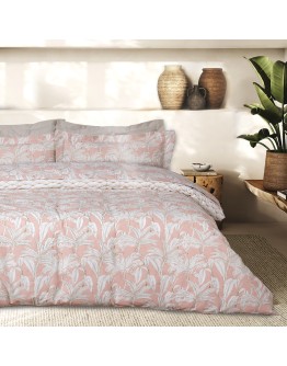 DAS HOME ΚΟΥΒΕΡΛΙ ΥΠΕΡΔΙΠΛΟ DAILY 3171 PINK, WHITE