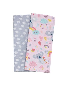 DAS BABY ΣΕΤ ΣΕΝΤΟΝΙΑ ΛΙΚΝΟΥ FUN 4934 GREY, PINK