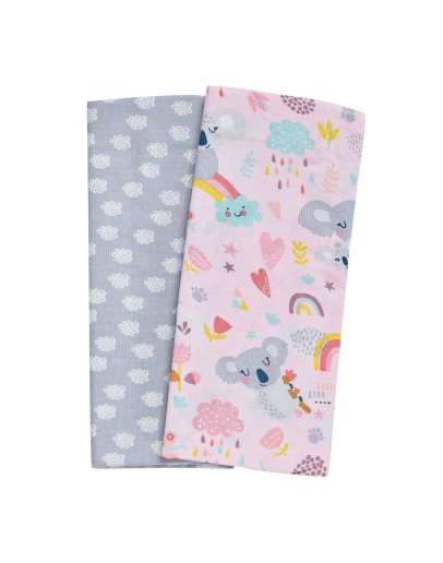 DAS BABY ΣΕΤ ΣΕΝΤΟΝΙΑ ΛΙΚΝΟΥ FUN 4934 GREY, PINK