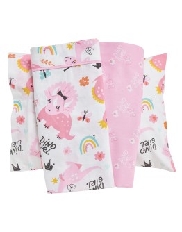 DAS BABY ΣΕΤ ΣΕΝΤΟΝΙΑ ΚΟΥΝΙΑΣ FUN 4936 PINK, WHITE