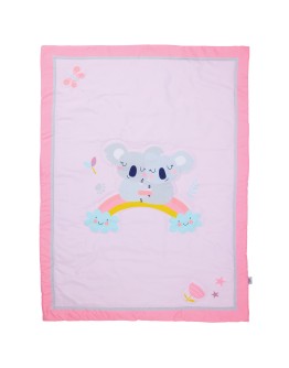 DAS BABY ΚΟΥΒΕΡΛΙ ΚΟΥΝΙΑΣ FUN 4934 GREY, PINK