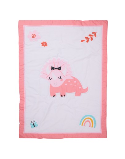 DAS BABY ΚΟΥΒΕΡΛΙ ΚΟΥΝΙΑΣ FUN 4936 PINK, WHITE