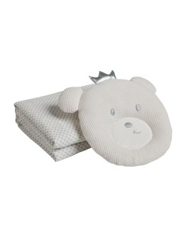 DAS BABY ΚΟΥΒΕΡΤΑ ΠΙΚΕ ΑΓΚΑΛΙΑΣ RELAX 4958 GREY, WHITE