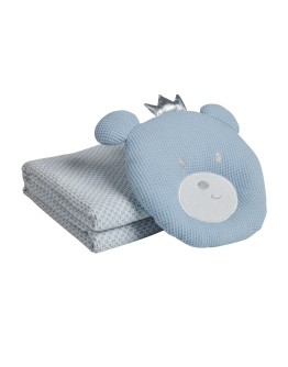 DAS BABY ΚΟΥΒΕΡΤΑ ΠΙΚΕ ΑΓΚΑΛΙΑΣ RELAX 4959 BLUE, WHITE