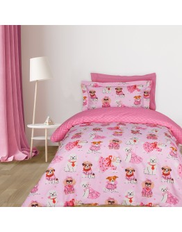 DAS KIDS ΣΕΤ ΣΕΝΤΟΝΙΑ ΜΟΝΑ 4938 PINK