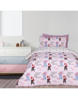 DAS KIDS ΣΕΤ ΣΕΝΤΟΝΙΑ ΜΟΝΑ 4940 GREY, PINK