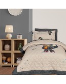 DAS KIDS ΚΟΥΒΕΡΛΙ ΜΟΝΟ 4939 BEIGE, GREY