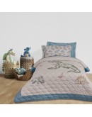 DAS KIDS ΚΟΥΒΕΡΛΙ ΜΟΝΟ 4930 BLUE, GREY