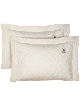 GREENWICH POLO CLUB ΖΕΥΓΟΣ ΜΑΞΙΛΑΡΟΘΗΚΕΣ CLASSIC 2358 ECRU