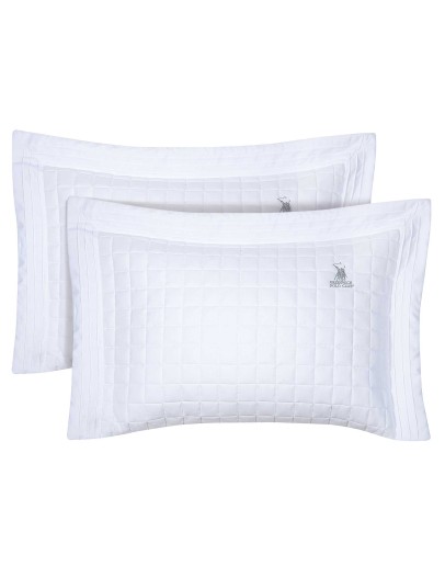 GREENWICH POLO CLUB ΖΕΥΓΟΣ ΜΑΞΙΛΑΡΟΘΗΚΕΣ CLASSIC 2354 WHITE