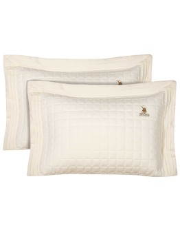 GREENWICH POLO CLUB ΖΕΥΓΟΣ ΜΑΞΙΛΑΡΟΘΗΚΕΣ CLASSIC 2355 ECRU