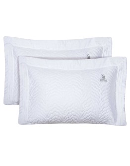 GREENWICH POLO CLUB ΖΕΥΓΟΣ ΜΑΞΙΛΑΡΟΘΗΚΕΣ CLASSIC 2351 WHITE