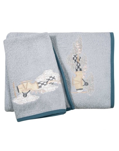 GREENWICH POLO CLUB ΣΕΤ ΠΕΤΣΕΤΕΣ ΒΑΒΥ ESSENTIAL 8852 BLUE, GREY