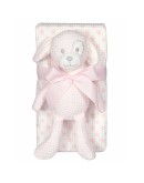 GREENWICH POLO CLUB ΚΟΥΒΕΡΤΑ ΠΙΚΕ ΑΓΚΑΛΙΑΣ ESSENTIAL 8857 PINK, WHITE