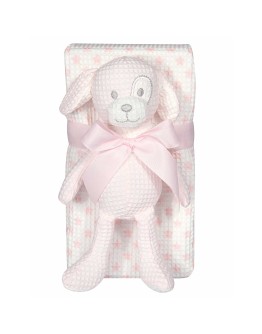 GREENWICH POLO CLUB ΚΟΥΒΕΡΤΑ ΠΙΚΕ ΑΓΚΑΛΙΑΣ ESSENTIAL 8857 PINK, WHITE