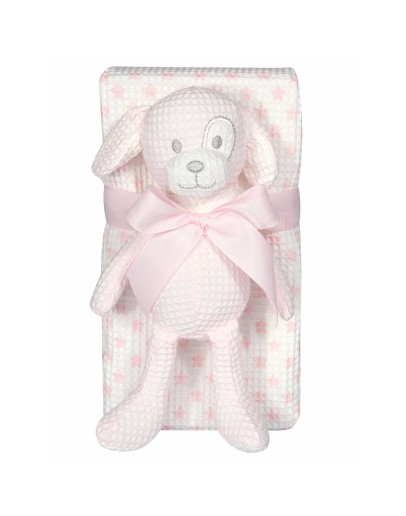 GREENWICH POLO CLUB ΚΟΥΒΕΡΤΑ ΠΙΚΕ ΑΓΚΑΛΙΑΣ ESSENTIAL 8857 PINK, WHITE