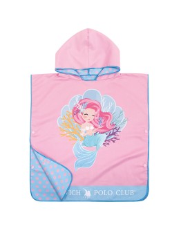 GREENWICH POLO CLUB JUNIOR ΠΟΝΤΣΟ ΘΑΛΑΣΣΗΣ 50Χ115 4041 PINK