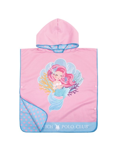 GREENWICH POLO CLUB JUNIOR ΠΟΝΤΣΟ ΘΑΛΑΣΣΗΣ 50Χ115 4041 PINK