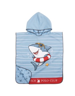 GREENWICH POLO CLUB JUNIOR ΠΟΝΤΣΟ ΘΑΛΑΣΣΗΣ 50Χ115 4044 BLUE