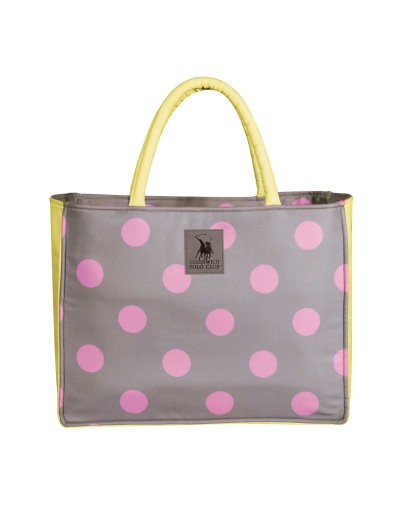 GREENWICH POLO CLUB ΤΣΑΝΤΑ ΘΑΛΑΣΣΗΣ 46X36 ESSENTIAL 4069 GREY, YELLOW