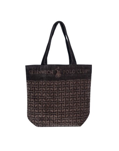 GREENWICH POLO CLUB ΤΣΑΝΤΑ ΘΑΛΑΣΣΗΣ 55Χ40 4004 BROWN