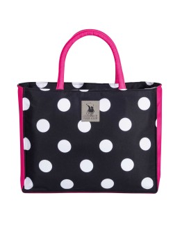 GREENWICH POLO CLUB ΤΣΑΝΤΑ ΘΑΛΑΣΣΗΣ 46X36 ESSENTIAL 4068 BLACK, FUSCHIA