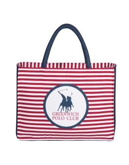 GREENWICH POLO CLUB ΤΣΑΝΤΑ ΘΑΛΑΣΣΗΣ 46X36 ESSENTIAL 4027 BLUE, RED