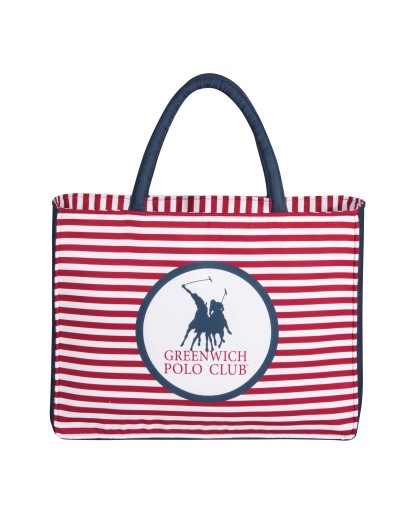 GREENWICH POLO CLUB ΤΣΑΝΤΑ ΘΑΛΑΣΣΗΣ 46X36 ESSENTIAL 4027 BLUE, RED