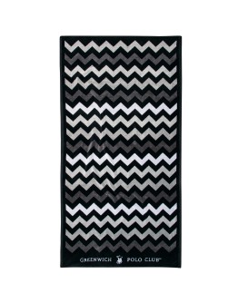GREENWICH POLO CLUB ΠΕΤΣΕΤΑ ΘΑΛΑΣΣΗΣ 90Χ180 4007 BLACK, GREY